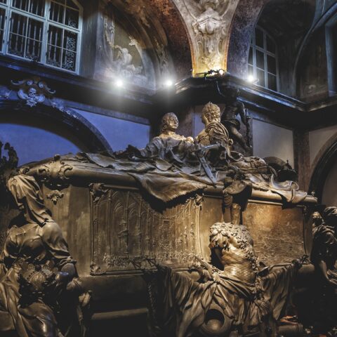 Wien - Kapuzinergruft - Rokokosaal in der Maria Theresia Gruft