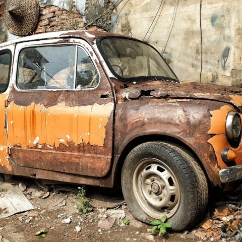 Bangkok - Talat Noi (Fiat 500)