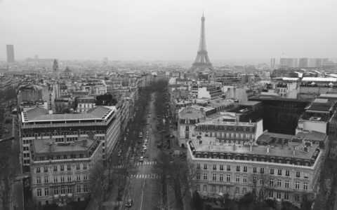Paris - Blick vom Arc de Triomphe
