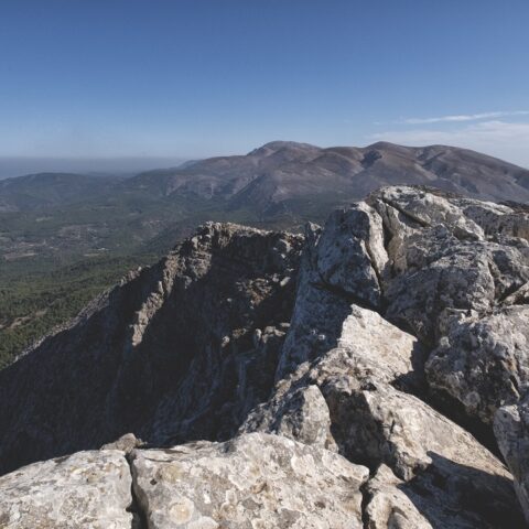 Rhodos - Gipfel des Akramitis